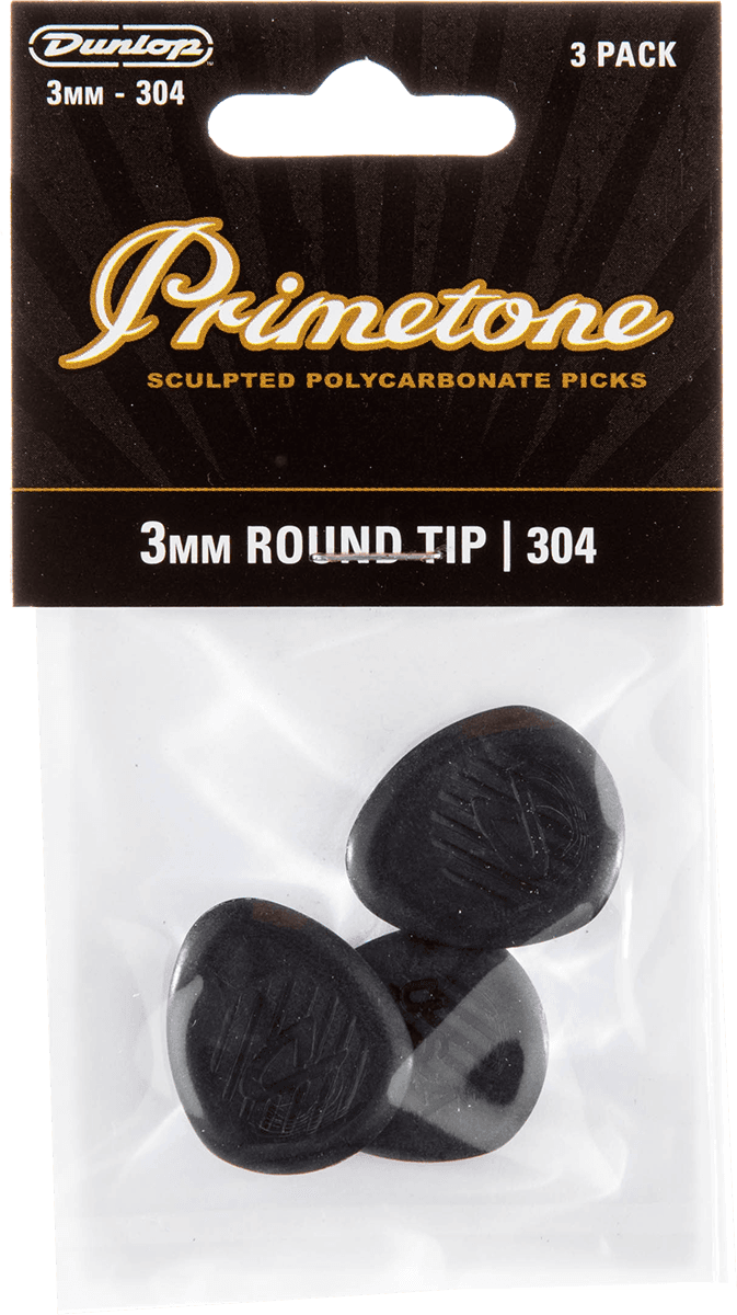 Primetone picks, Player's Pack 3 Stück schwarz, 3 mm