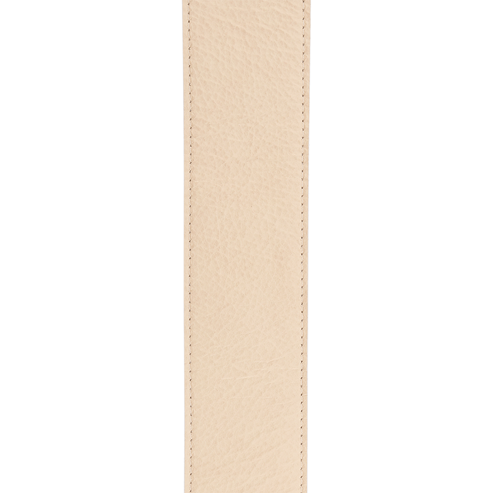 Comfort Auto Lock-Gitarrengurt aus Leder , 2.5" - Tan 