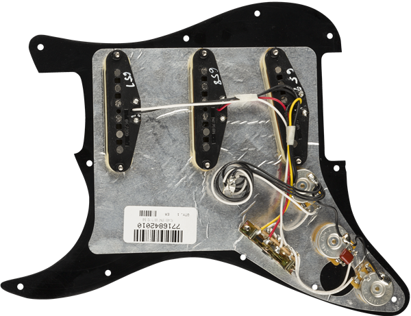 Pre-Wired Strat Pickguard Tex-Mex SSS