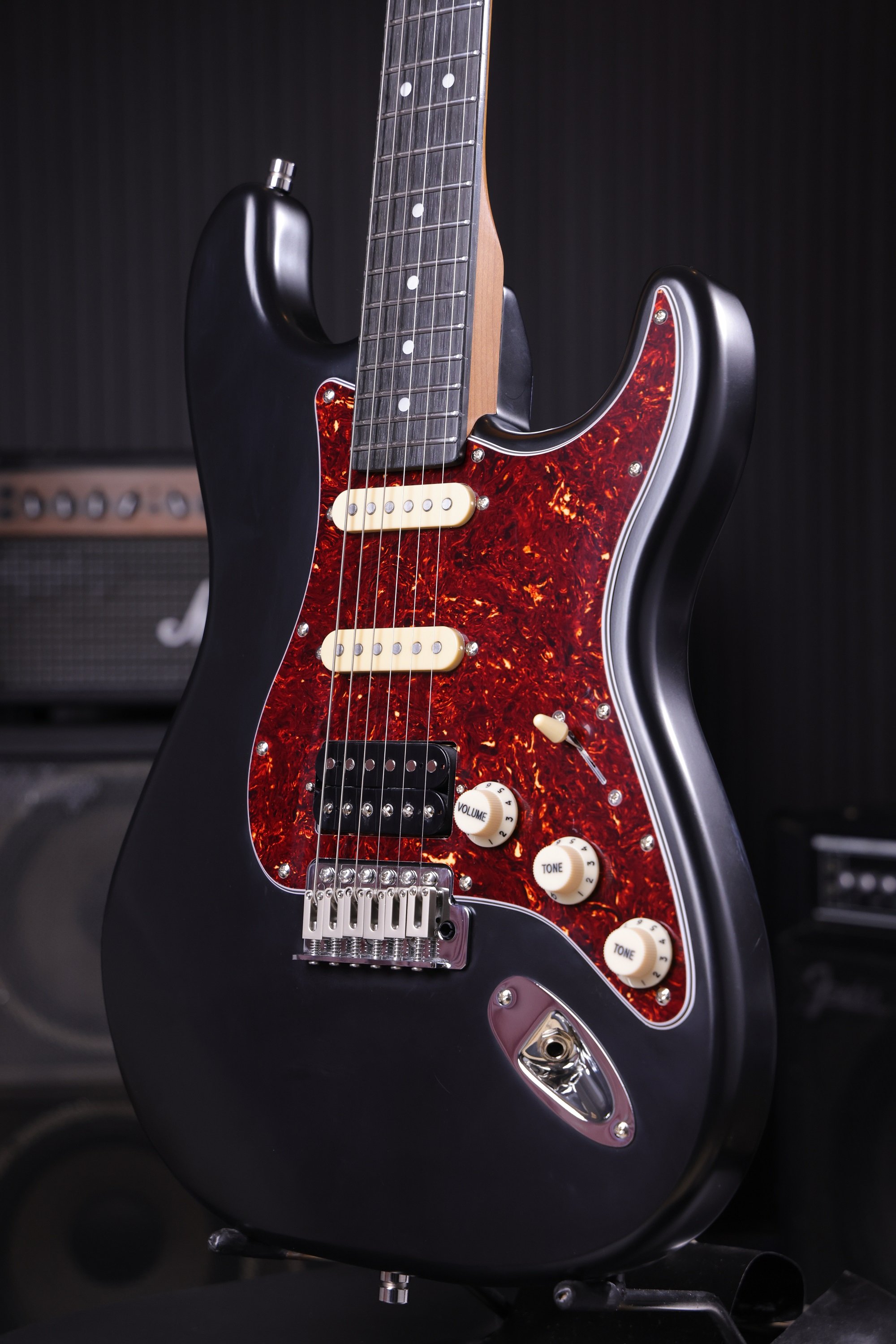 PS-4 BK Black E-Gitarre