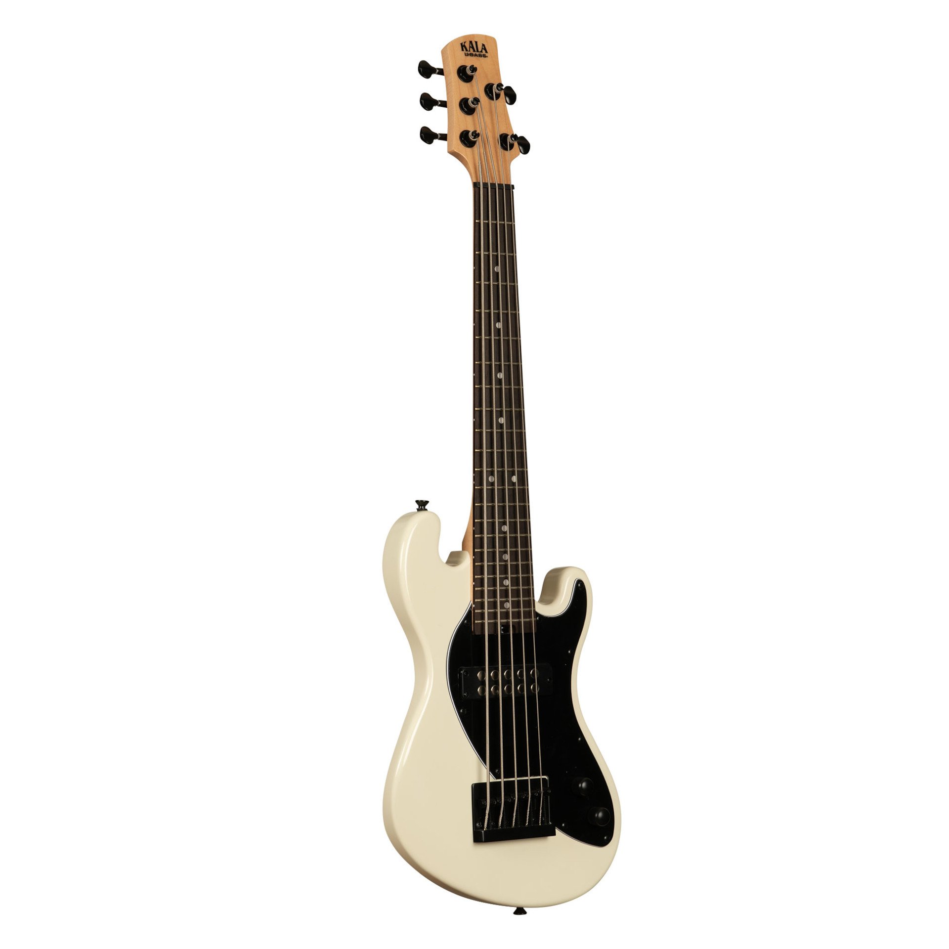 U-Bass Solid Body 5-String, Fretted Sweet Cream with Bag