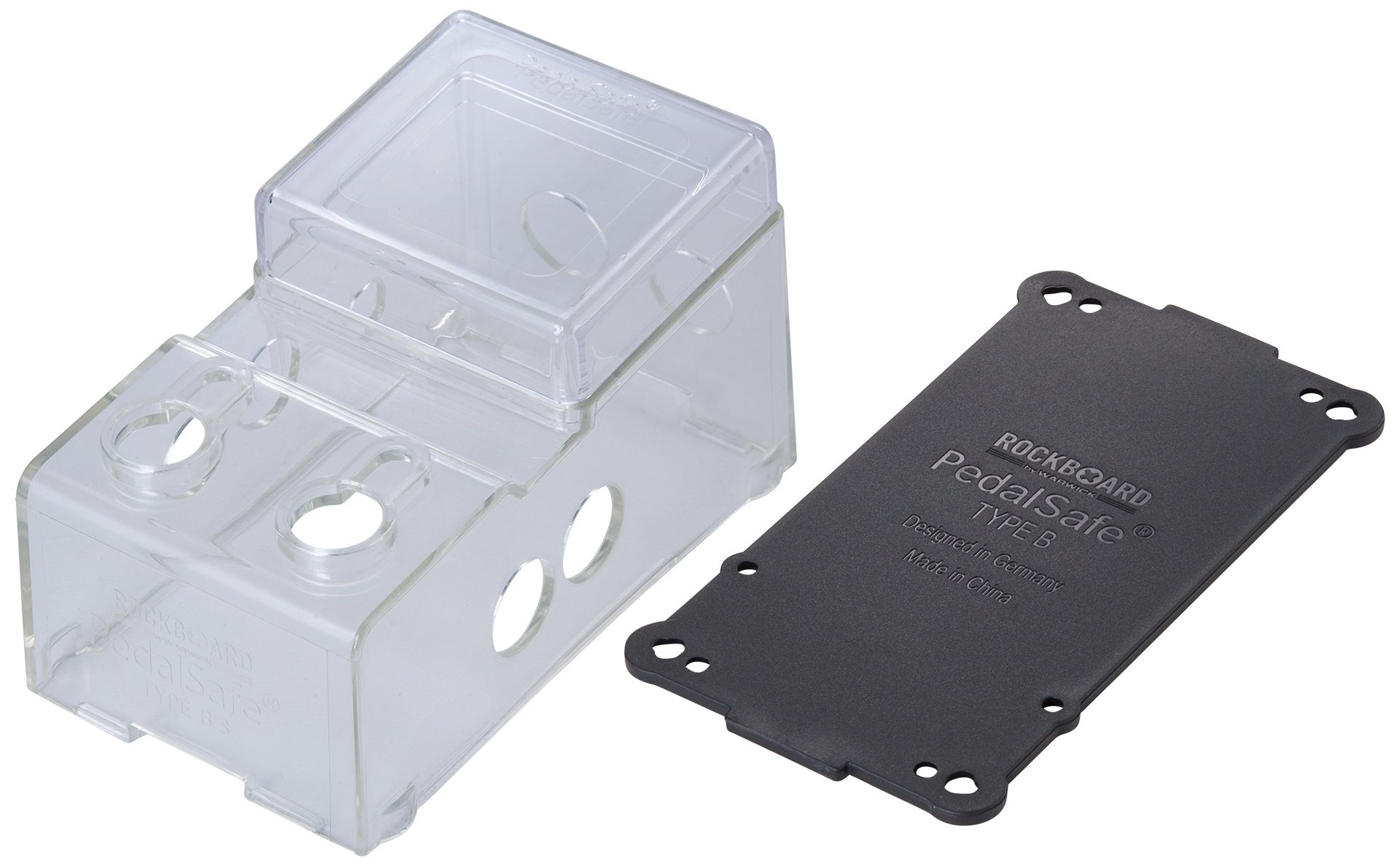 PedalSafe Type B3 - Protective Cover and Universal Mounting Plate for WALRUS MAKKO D1 pedals