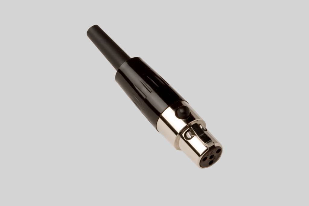 WA330 4-pol XLR Stecker