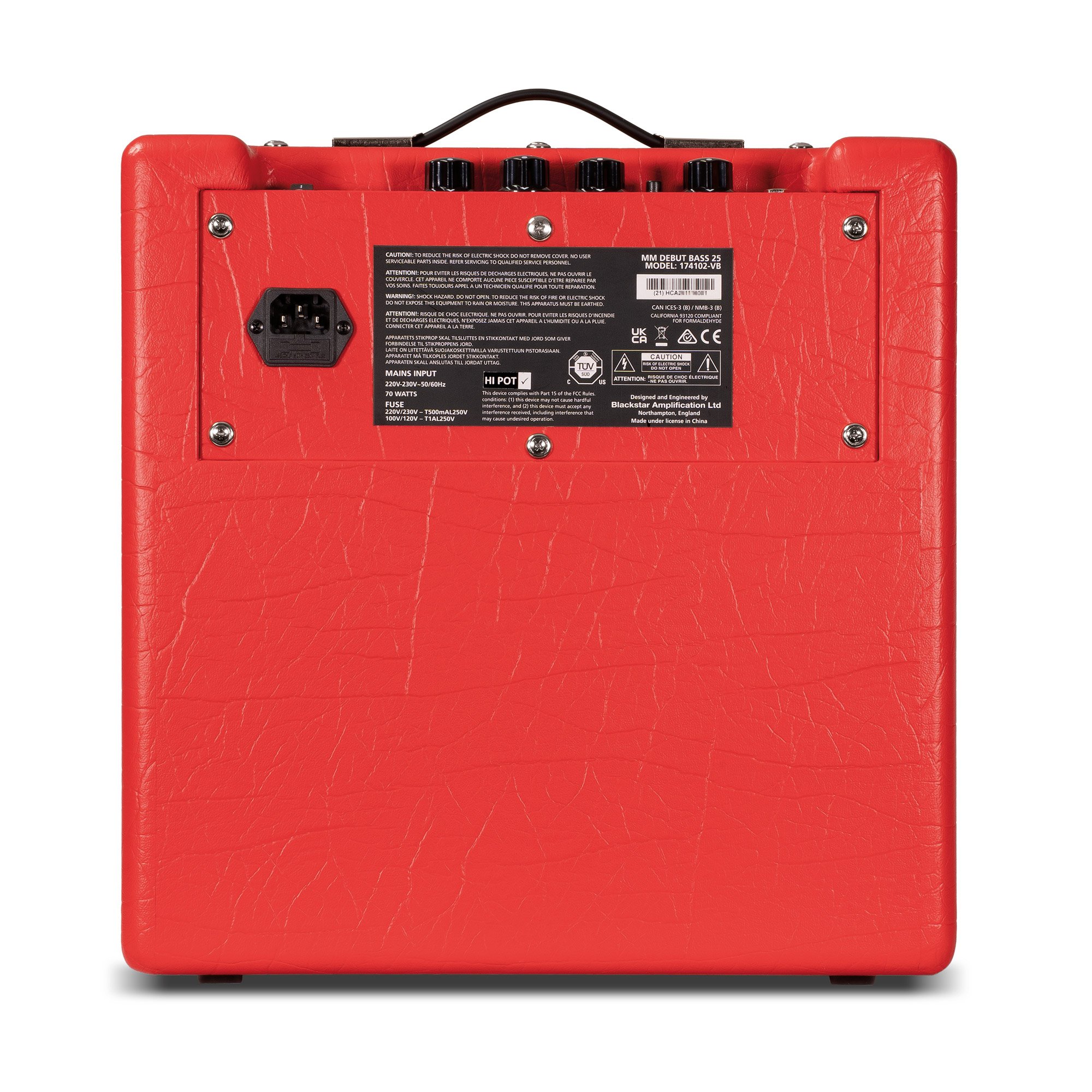 Marco Mendoza Debut Bass Combo 25W Rot