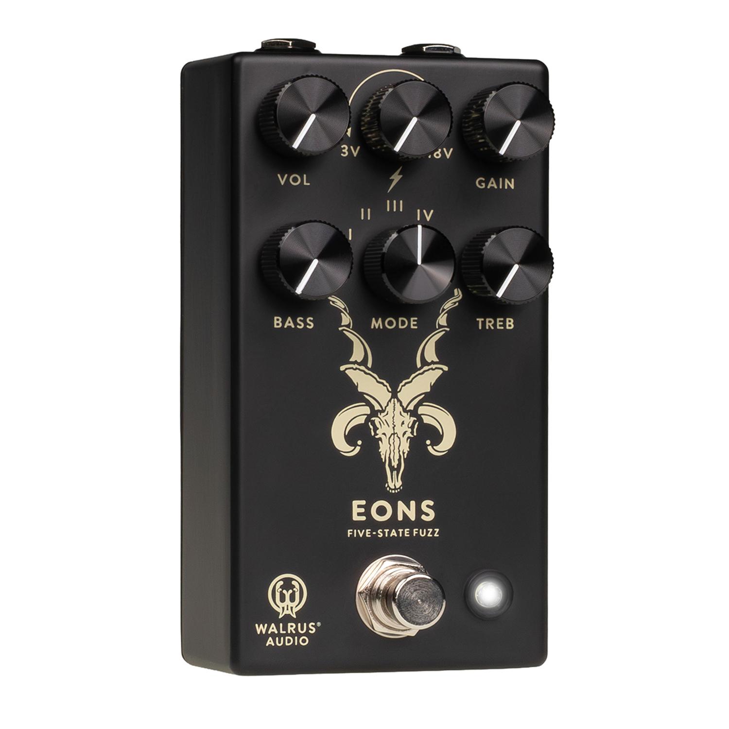 Eons Fuzz Black Effektpedal