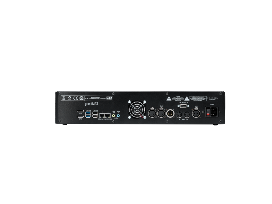 grandMA3 onPC  rack-unit