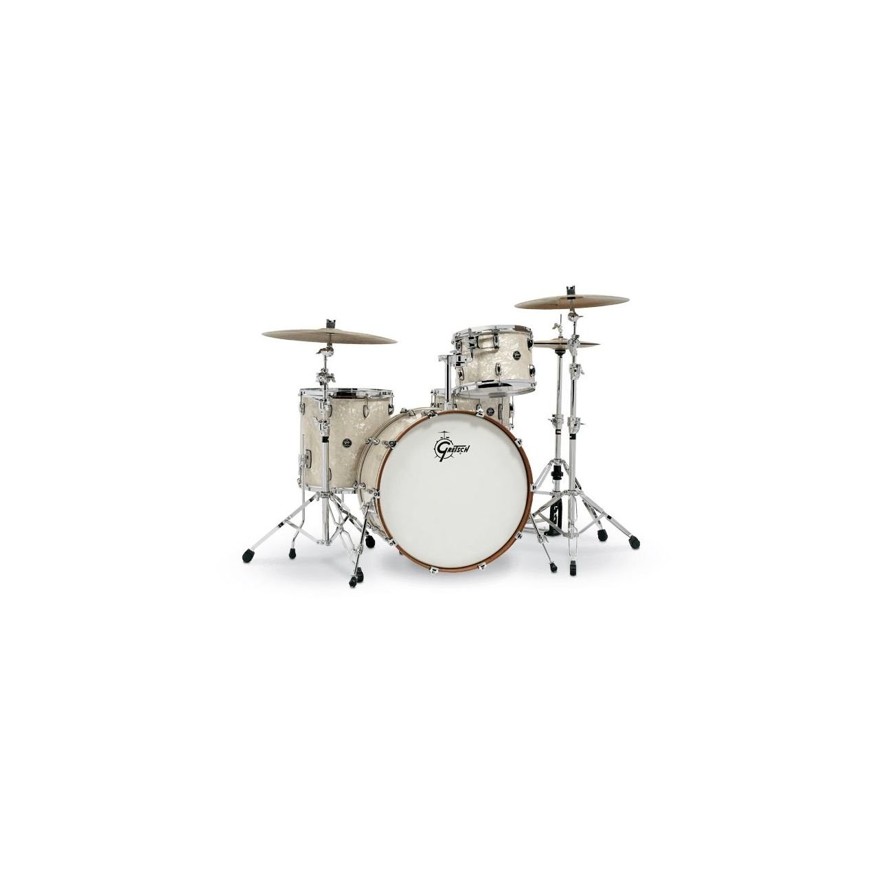 Renown Maple Shellset 22/12/16 in Vintage Pearl