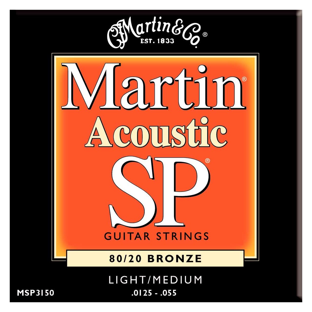 SP-3150 Acoustic Satz 0125"-055" - Light/Medium