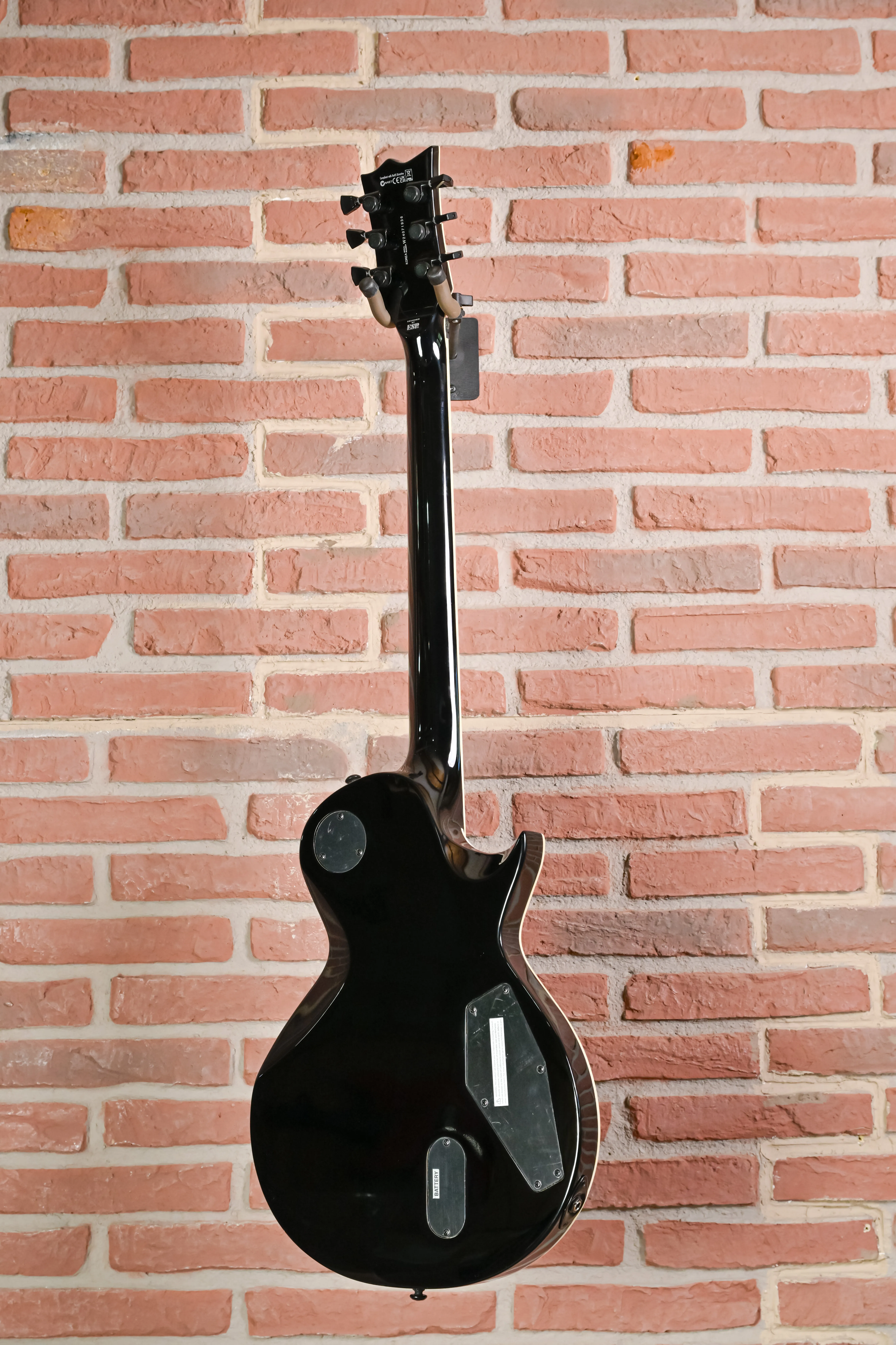 EC-1000S Fluence Black Lefhand E-Gitarre