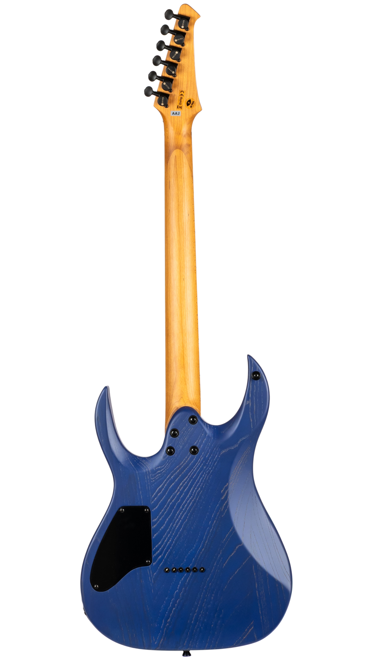 S-600 ABL E-Gitarre Swamp Ash Blue Stainless Steel