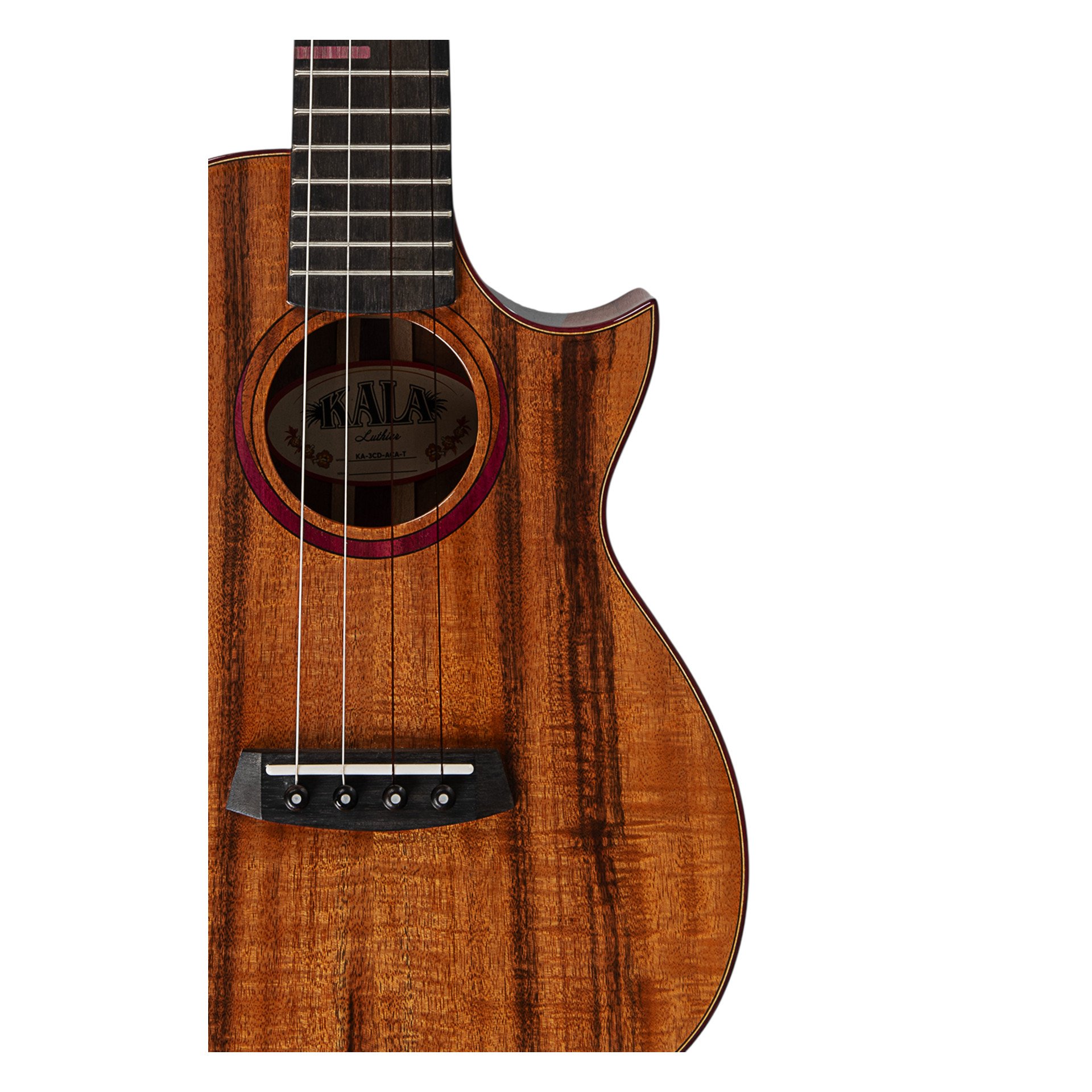 KA-3CD-ACA-T Tenor Ukulele All Solid Acacia Three Cord Strand