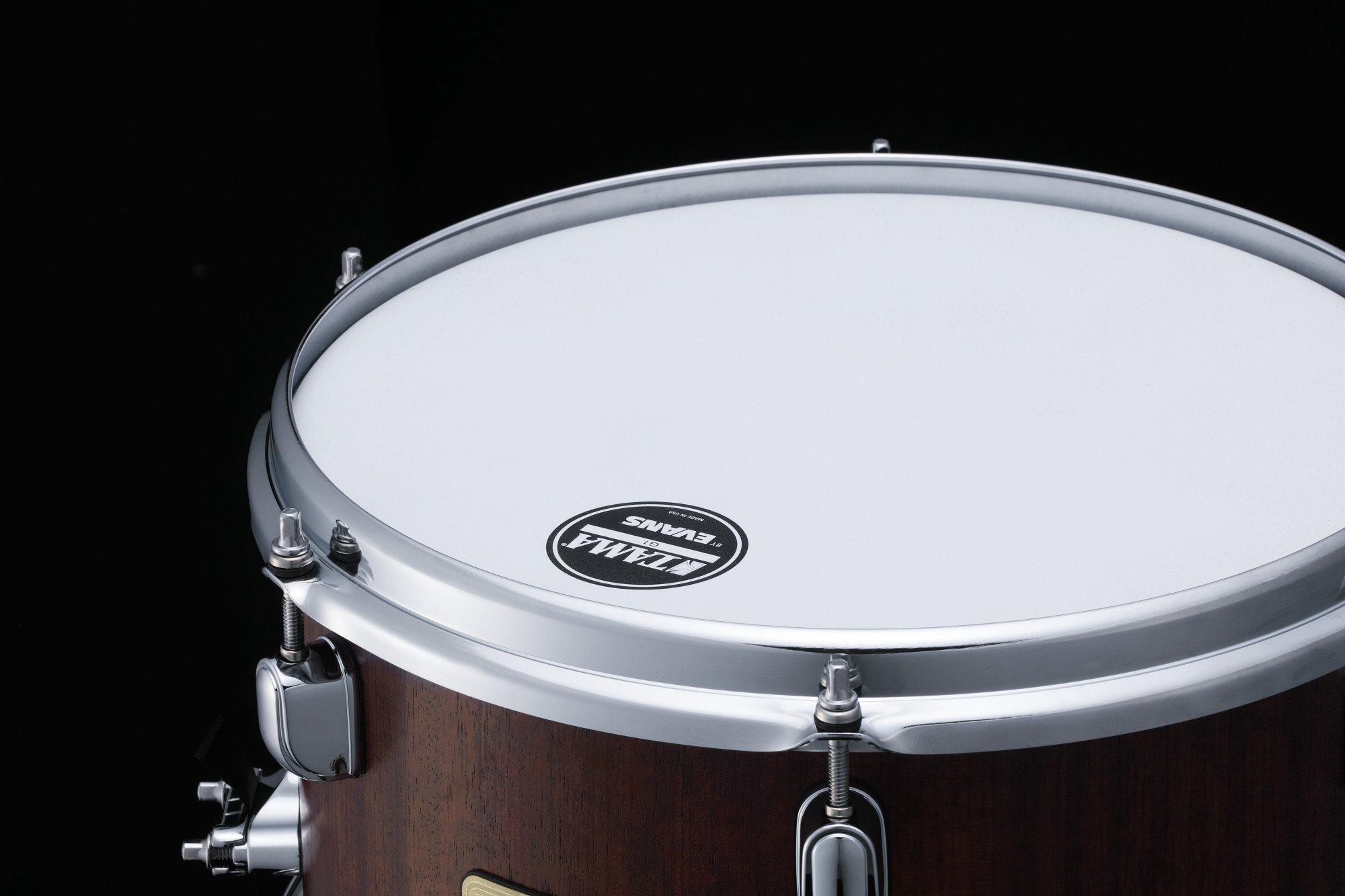S.L.P. Mod Bubinga Snaredrum 12" x 7" - Satin Bubinga/Chrom HW