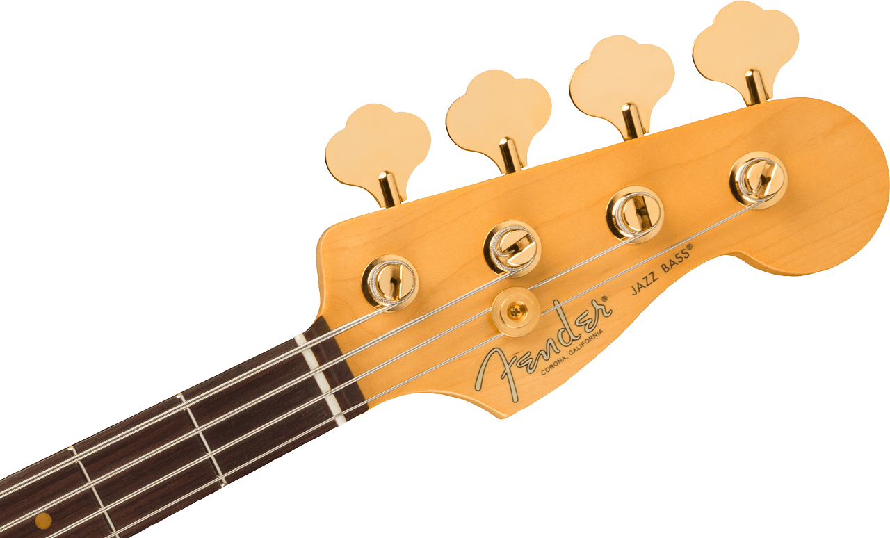 75th Anniversary Commemorative Jazz Bass®, 2-Color Bourbon Burst