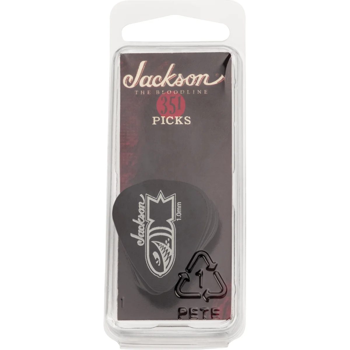 351 Bomb Picks, Black, Heavy 1mm