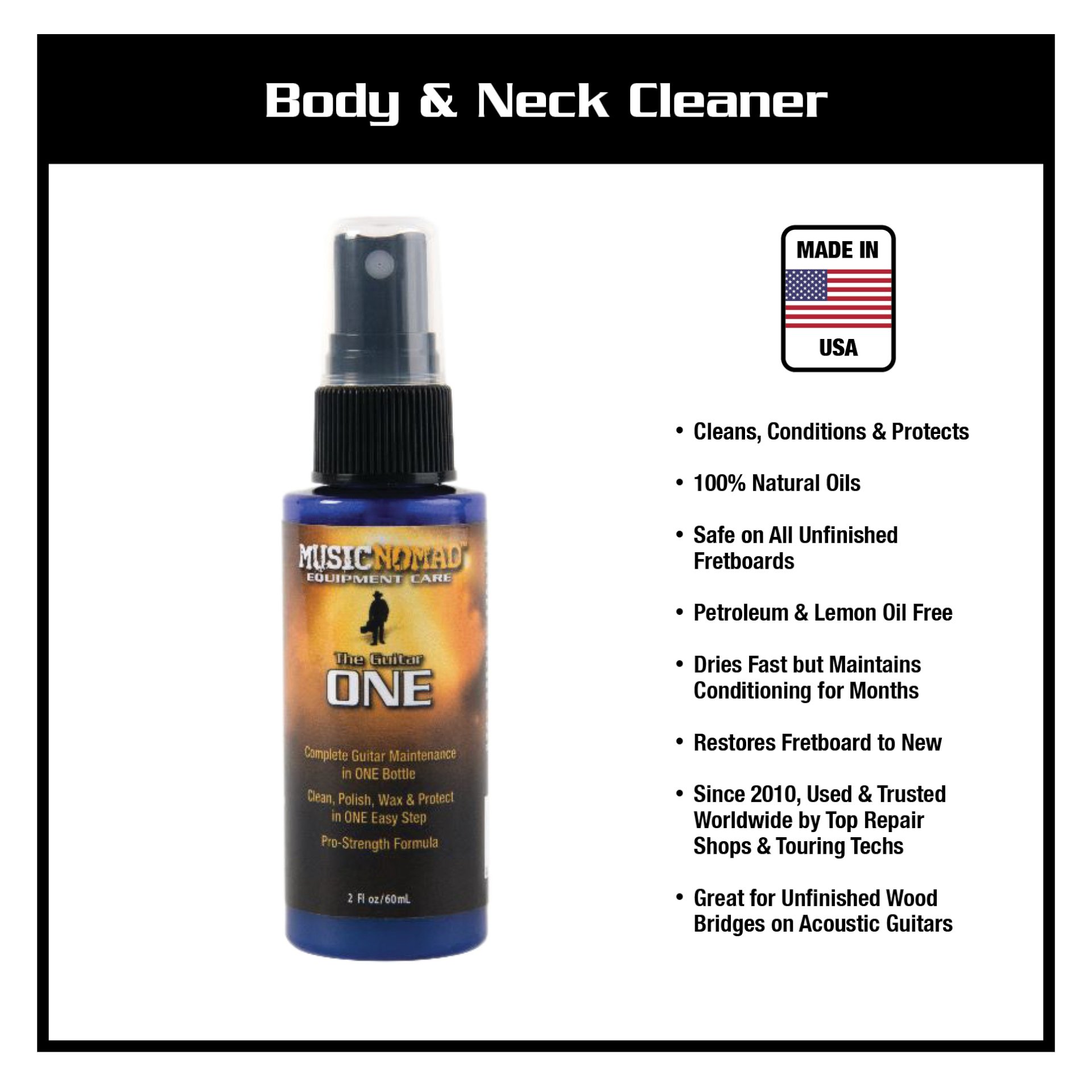Guitar Cleaning & Care Kit 5 pcs. MN161