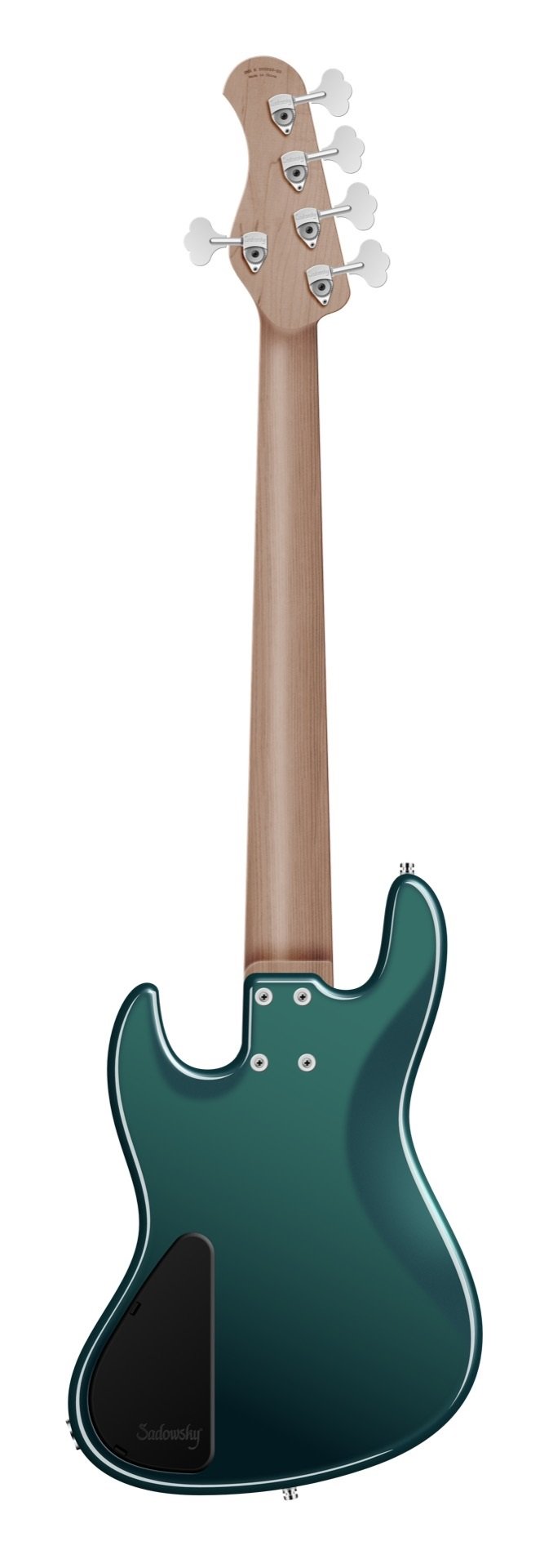 MetroExpress 21-Fret Hybrid P/J Bass 5 Sherwood Green Metallic