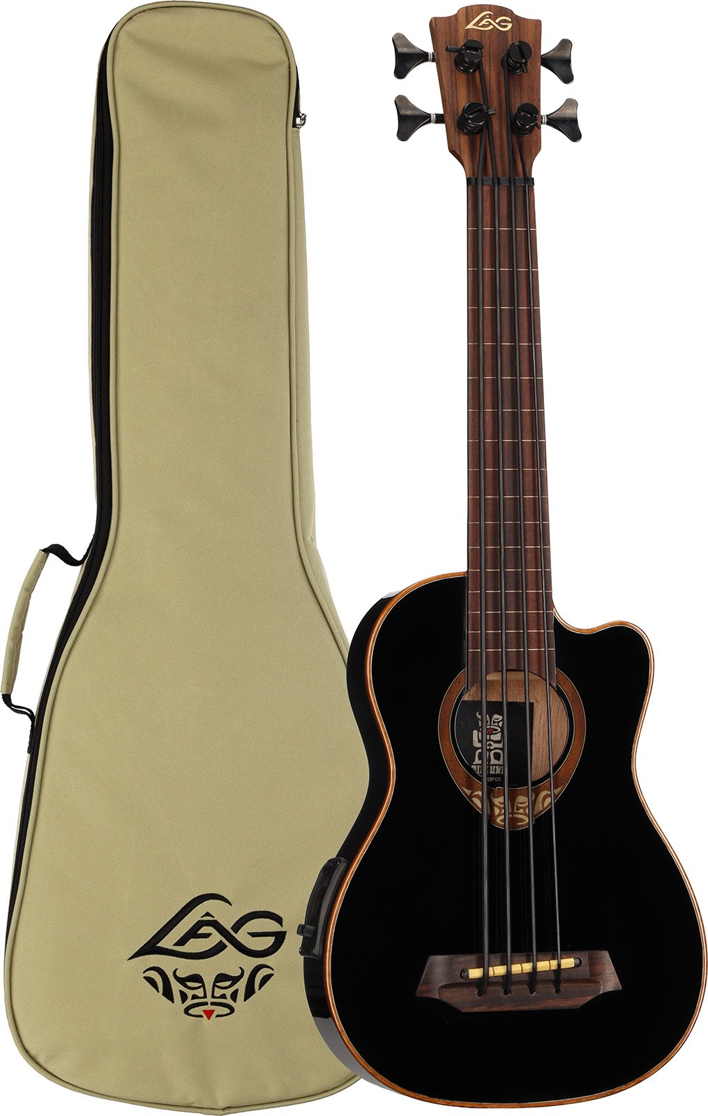 TKB118FCE Tiki Bass Fretless Electro