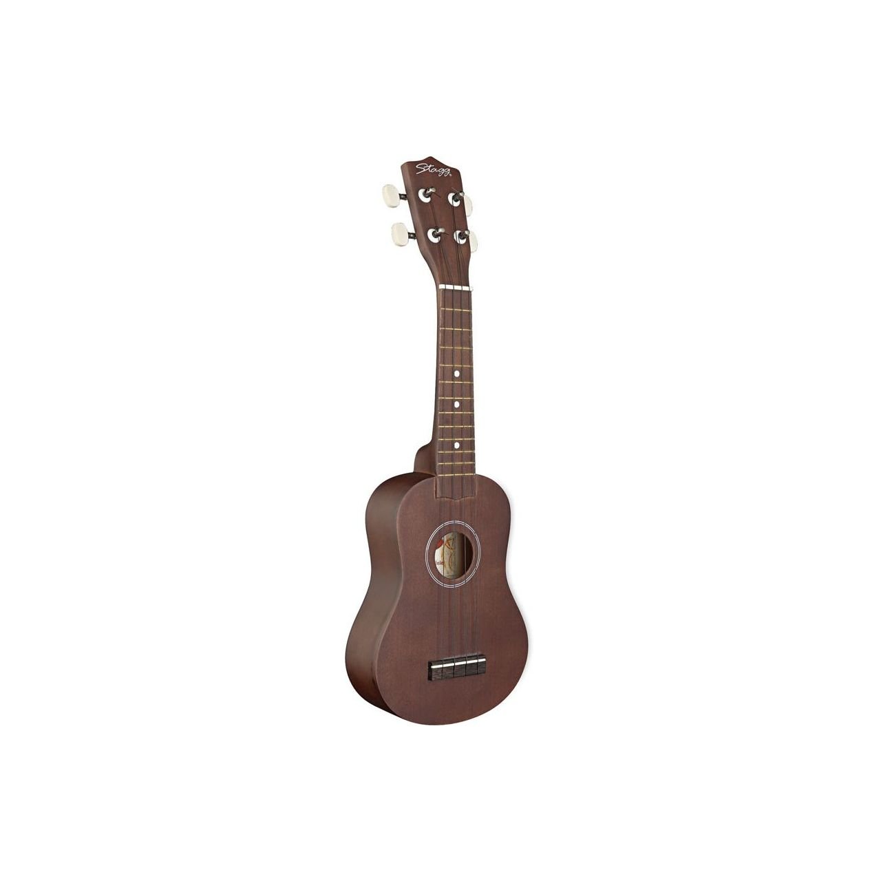 Ukulelen-Set für Einsteiger / Sopran-Ukulele / Saiten / Lehrbuch / Plektrum - BUNDLE