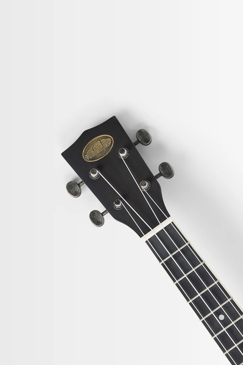 Matte Black Tenor Resonator Ukulele