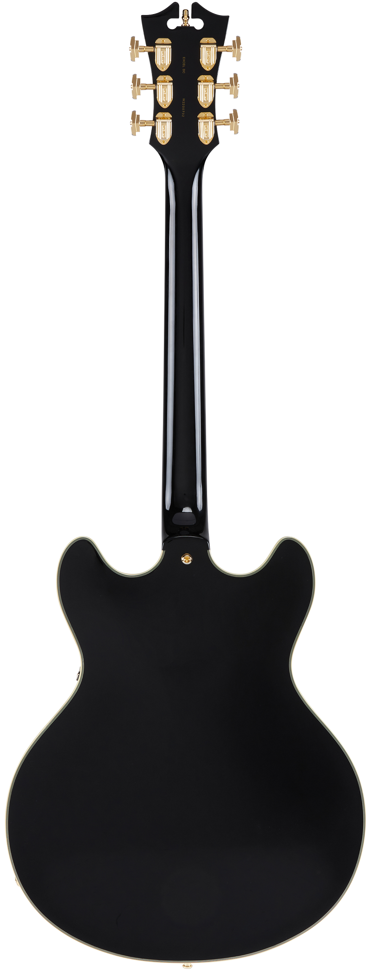 Excel DC (w/ stop-bar tailpiece) Solid Black