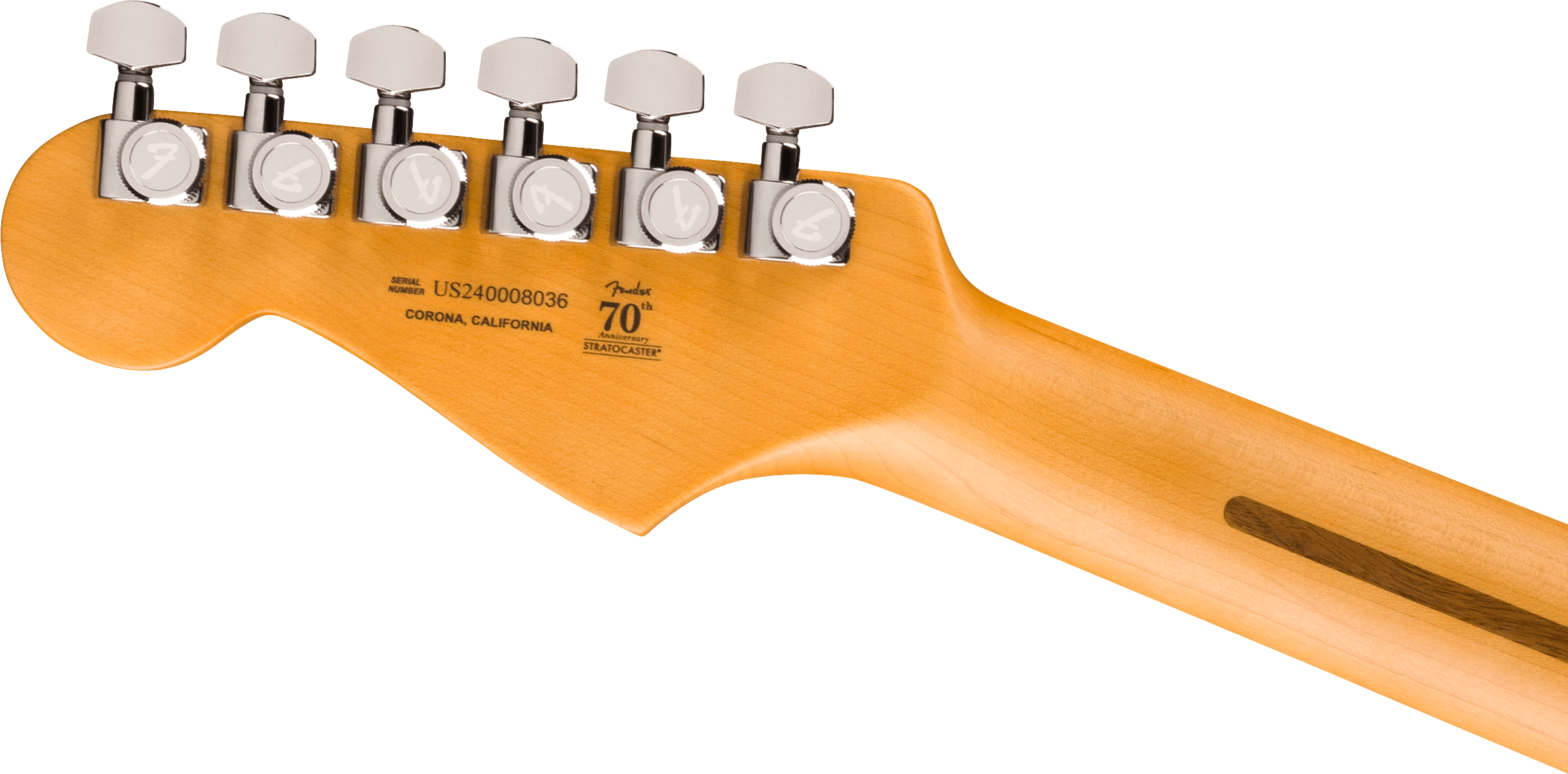 American Ultra II Stratocaster Texas Tea