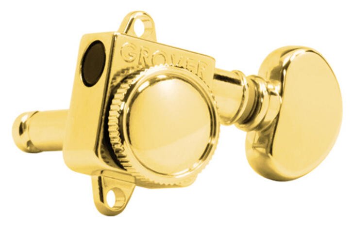 505FVG Roto-Grip Locking Rotomatics for Vintage F-Style Tuners - Guitar Machine Heads, 6-in-Line, Ba