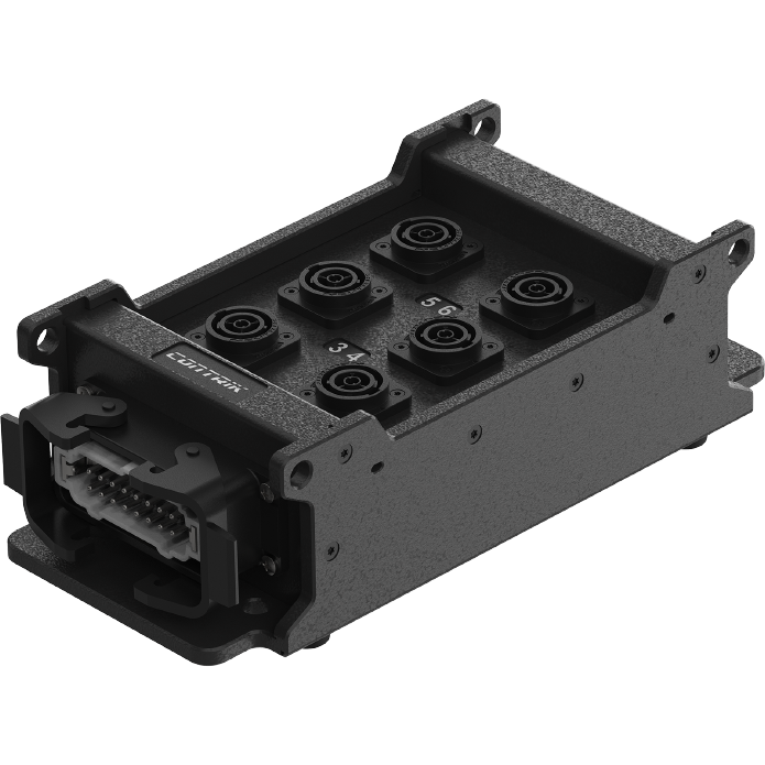 Power Strip Han16E powerCON - IP20
