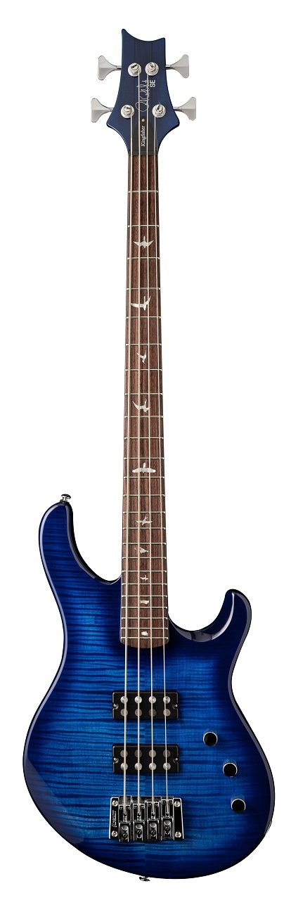 SE Kingfisher Bass - Faded Blue Wraparound Burst inkl. Bag
