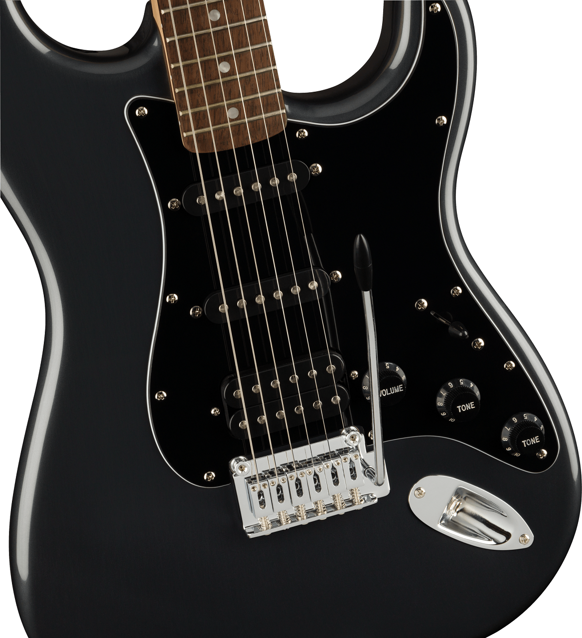 Affinity Series™ Stratocaster® HSS Pack, Charcoal Frost Metallic, 15G - 230V EU