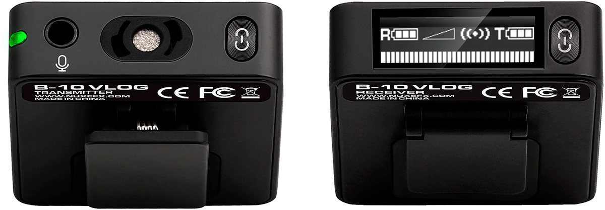 B-10 Vlog Wireless Mikrofon System (2,4 GHz)