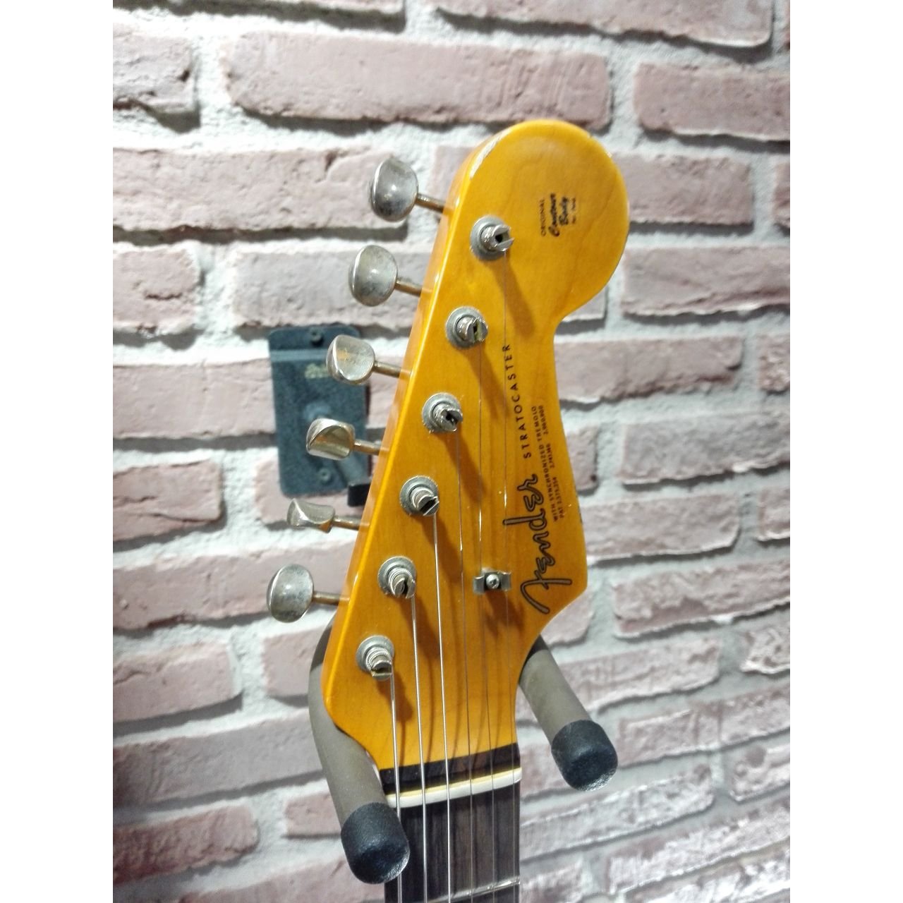 '63 Stratocaster Relic, Rosewood, Vintage White 