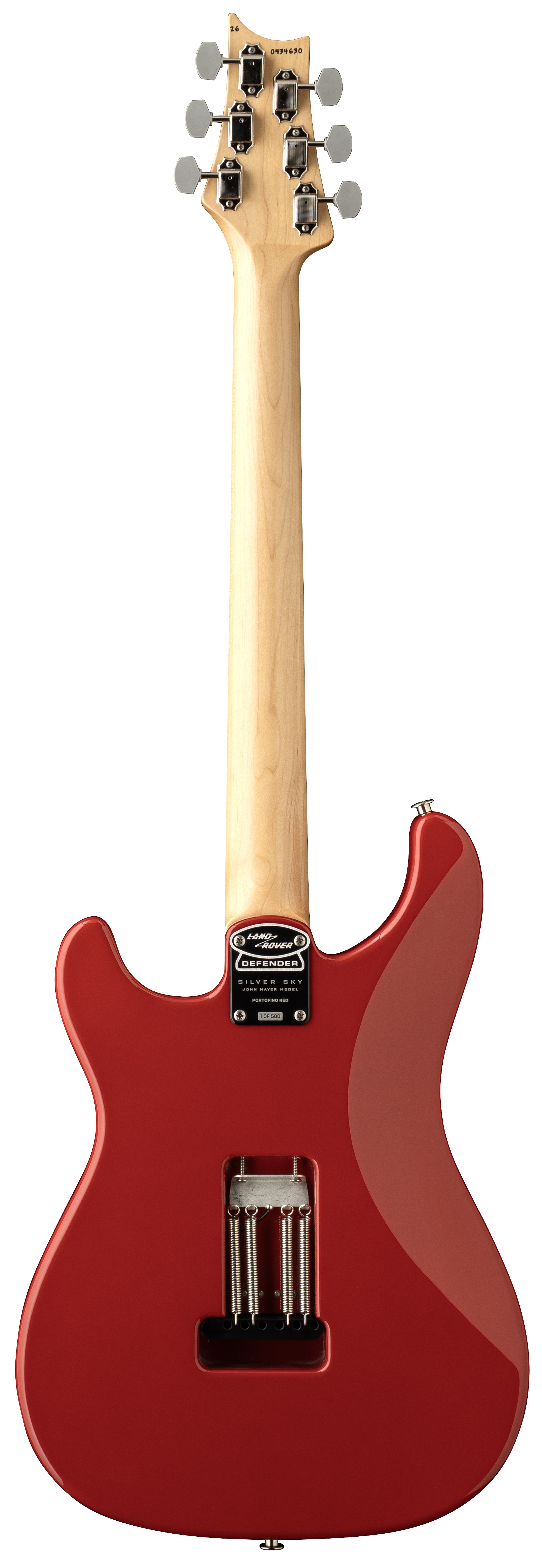 Silver Sky Defender Limited Edition Portofino Red