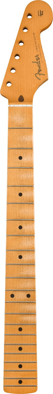 Road Worn® 50's Stratocaster® Neck, 21 Vintage Tall Frets, Maple, Soft V