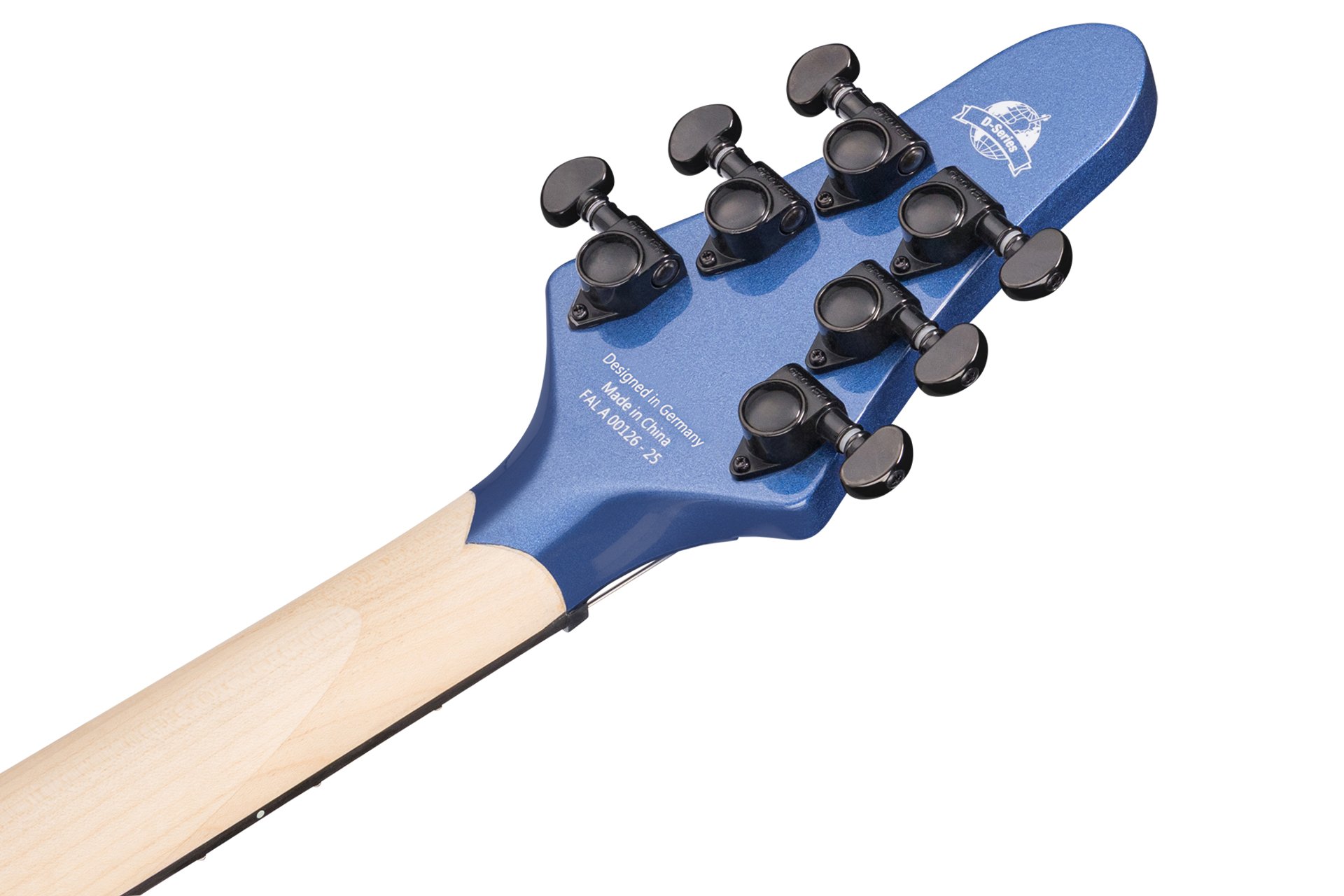 Artist Line Breaker WH-1 - Solid Dark Night Metallic High Polish E-Gitarre