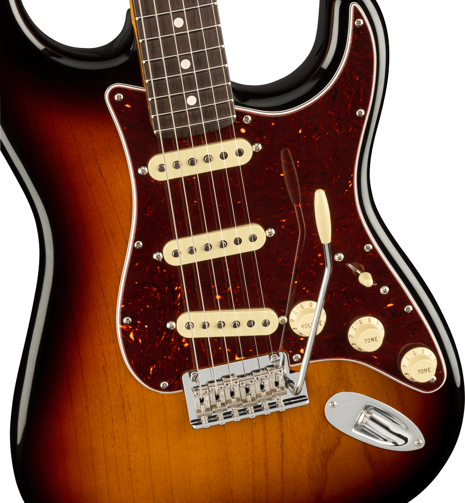 American Professional II Stratocaster®, Rosewood Fingerboard, 3-Color Sunburst (Versandrückläufer)