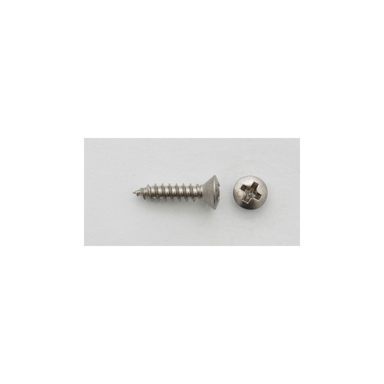 SR04N Pickguardschraube, F-Style, 2,9 x 13 mm, Nirosta