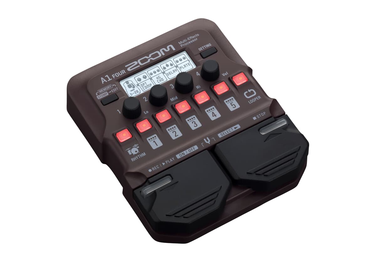 A1 FOUR Acoustic Instruments Multieffekt Pedal