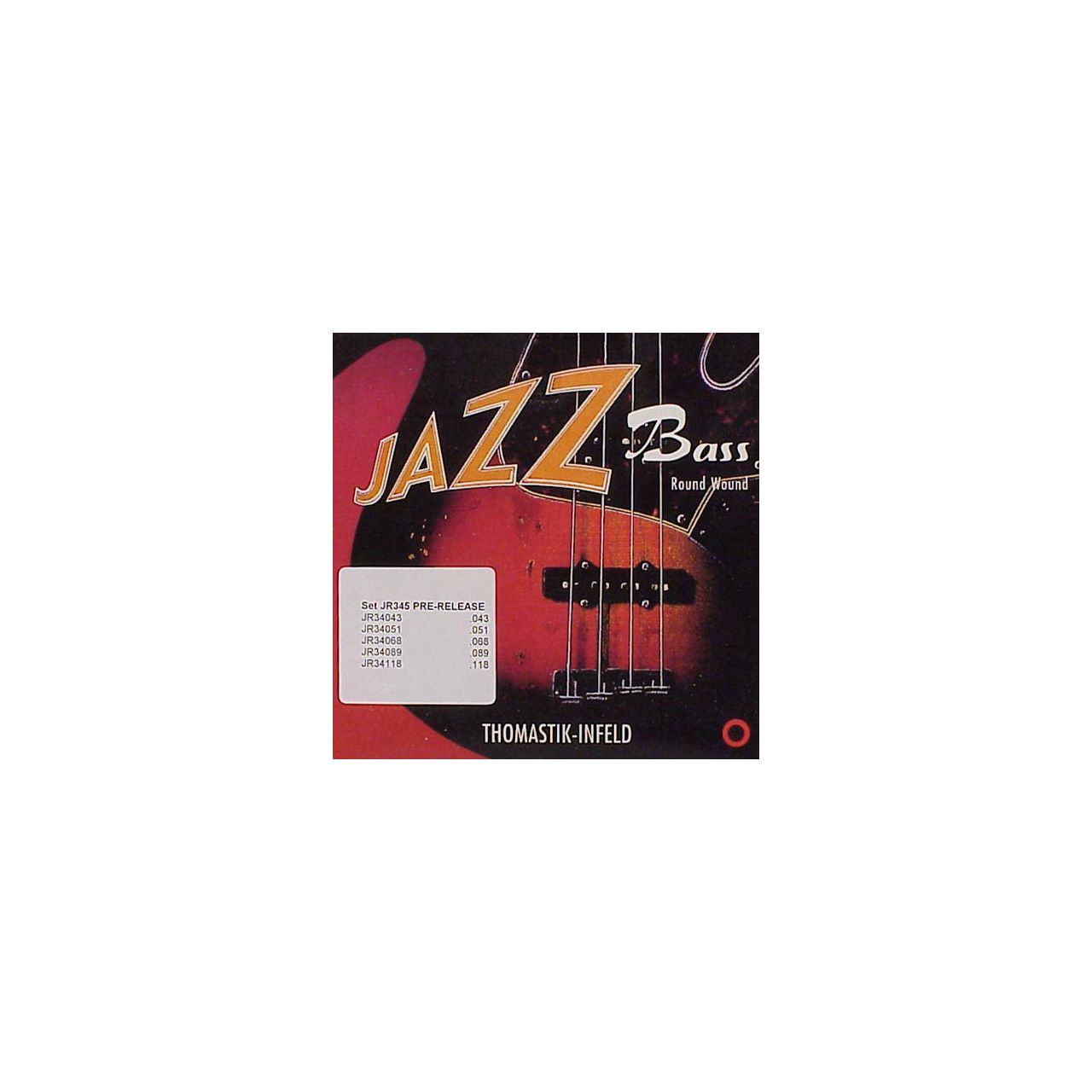JR-345 Jazz Saitensatz 5-saitig für E-Bass 043-118
