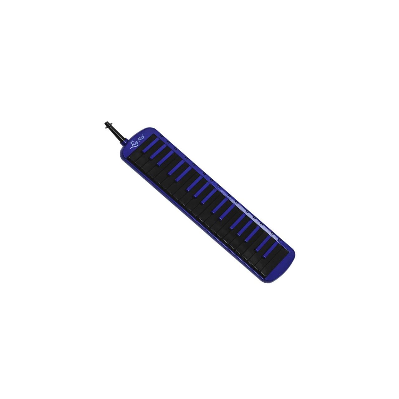 Melodica schwarz / blau, 37 Tasten, inkl. Etui