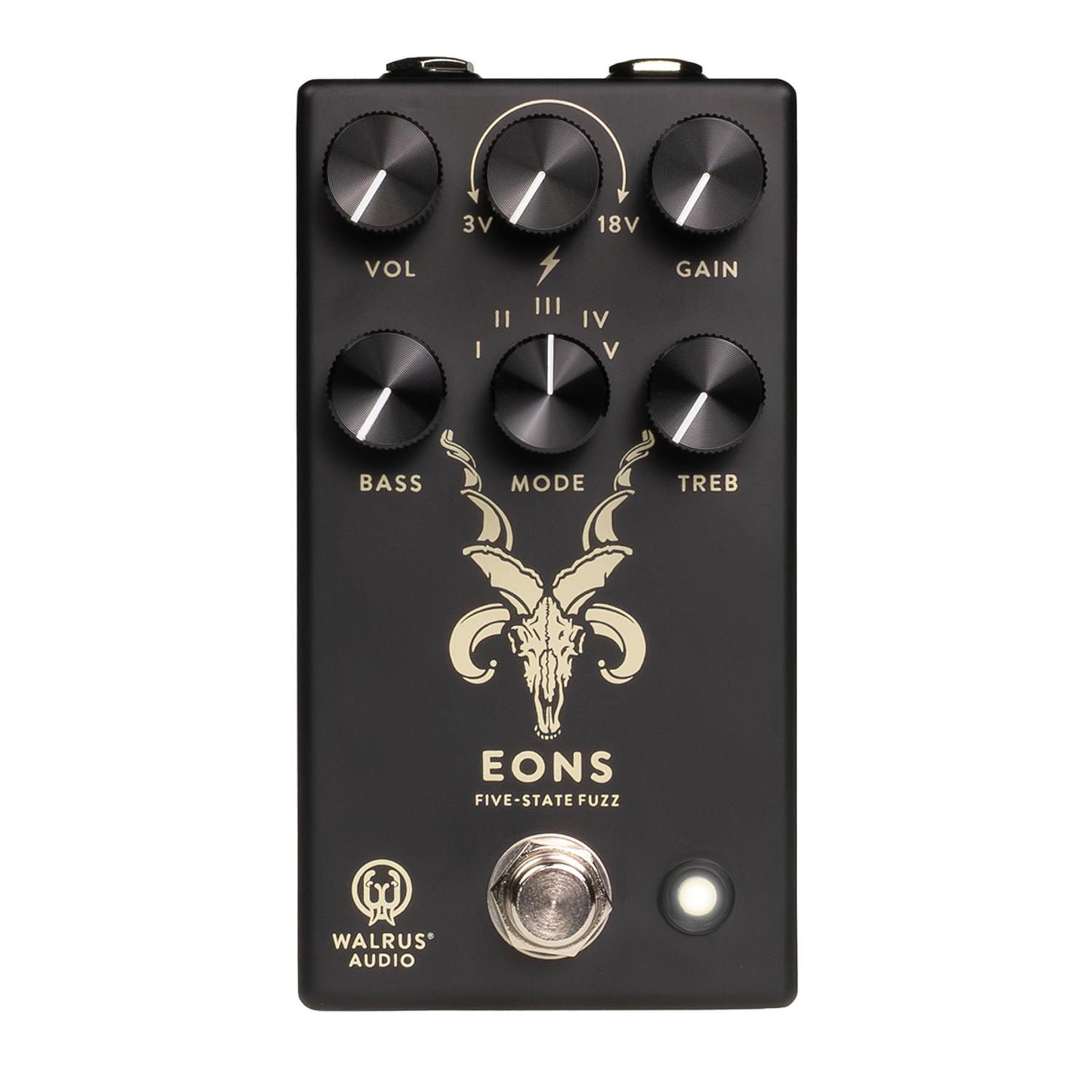 Eons Fuzz Black Effektpedal