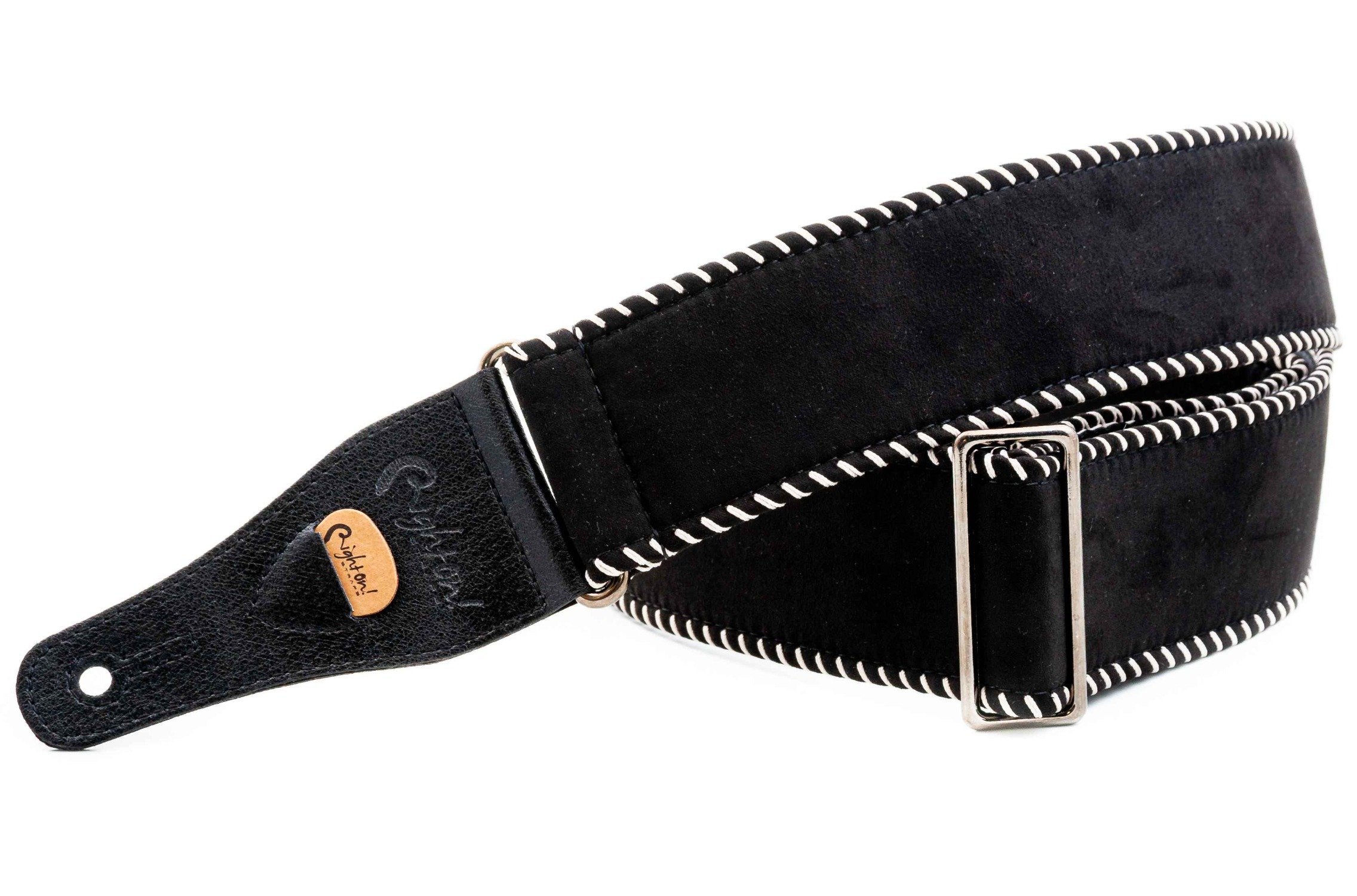Yeehaw Black Guitar Strap