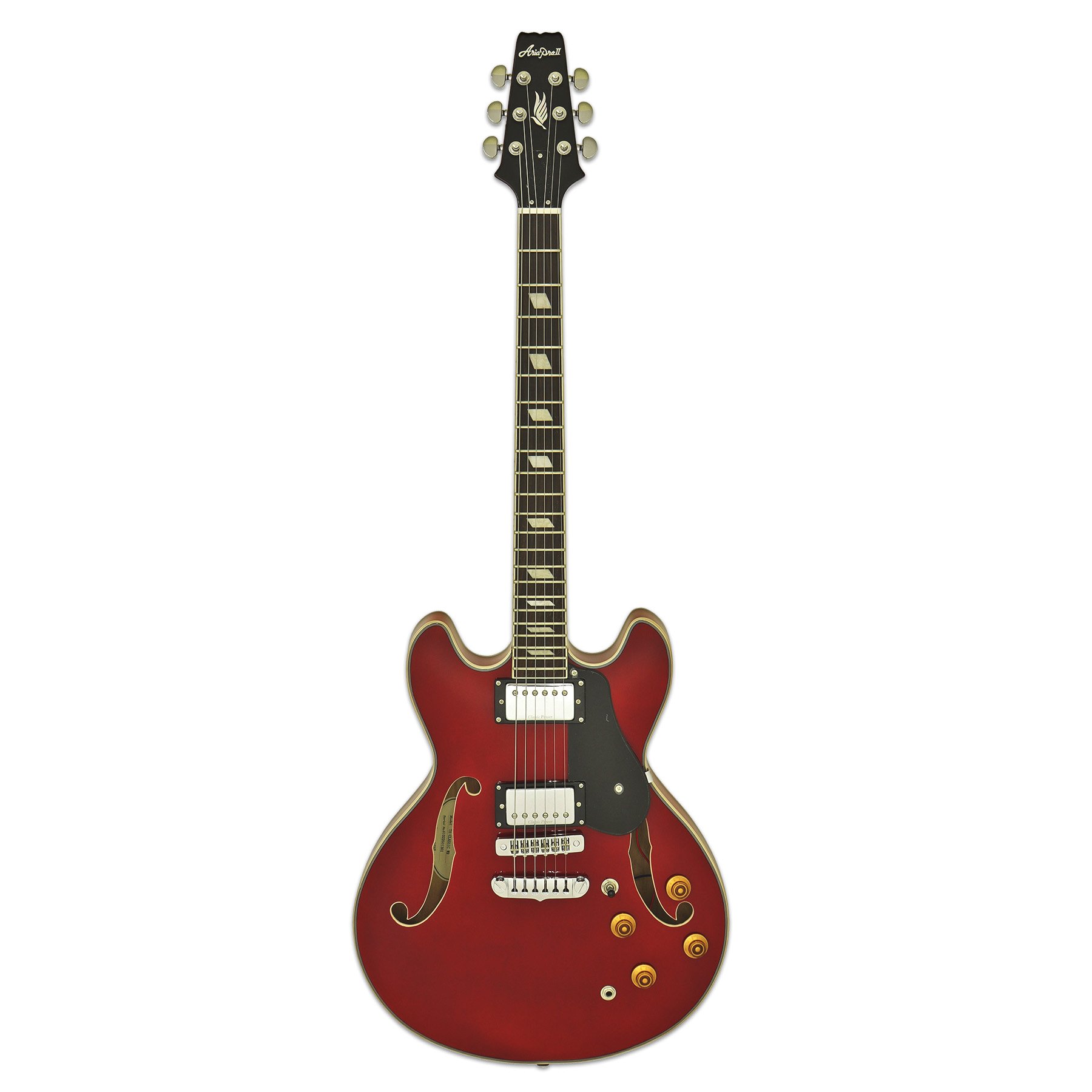 TA-CLASSIC Halbresonanzgitarre in Wine Red