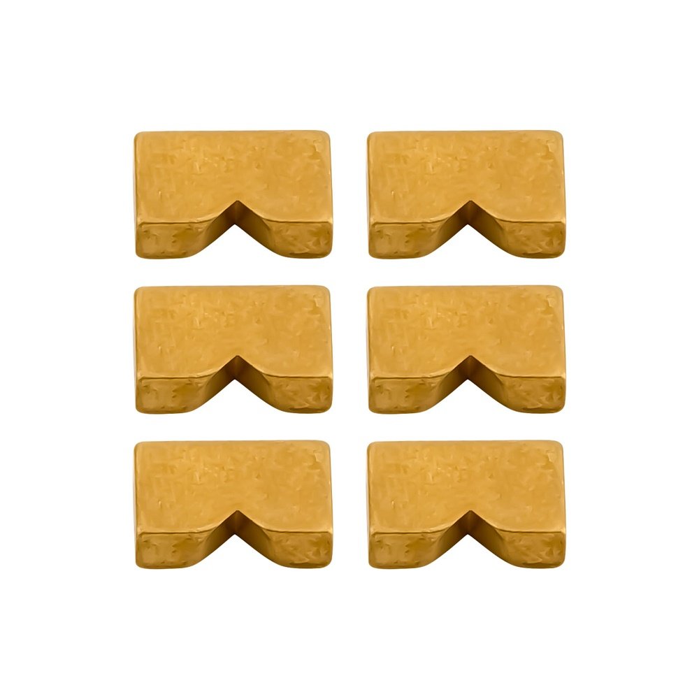  KickAss Saddle Insert Set Brass - Notched