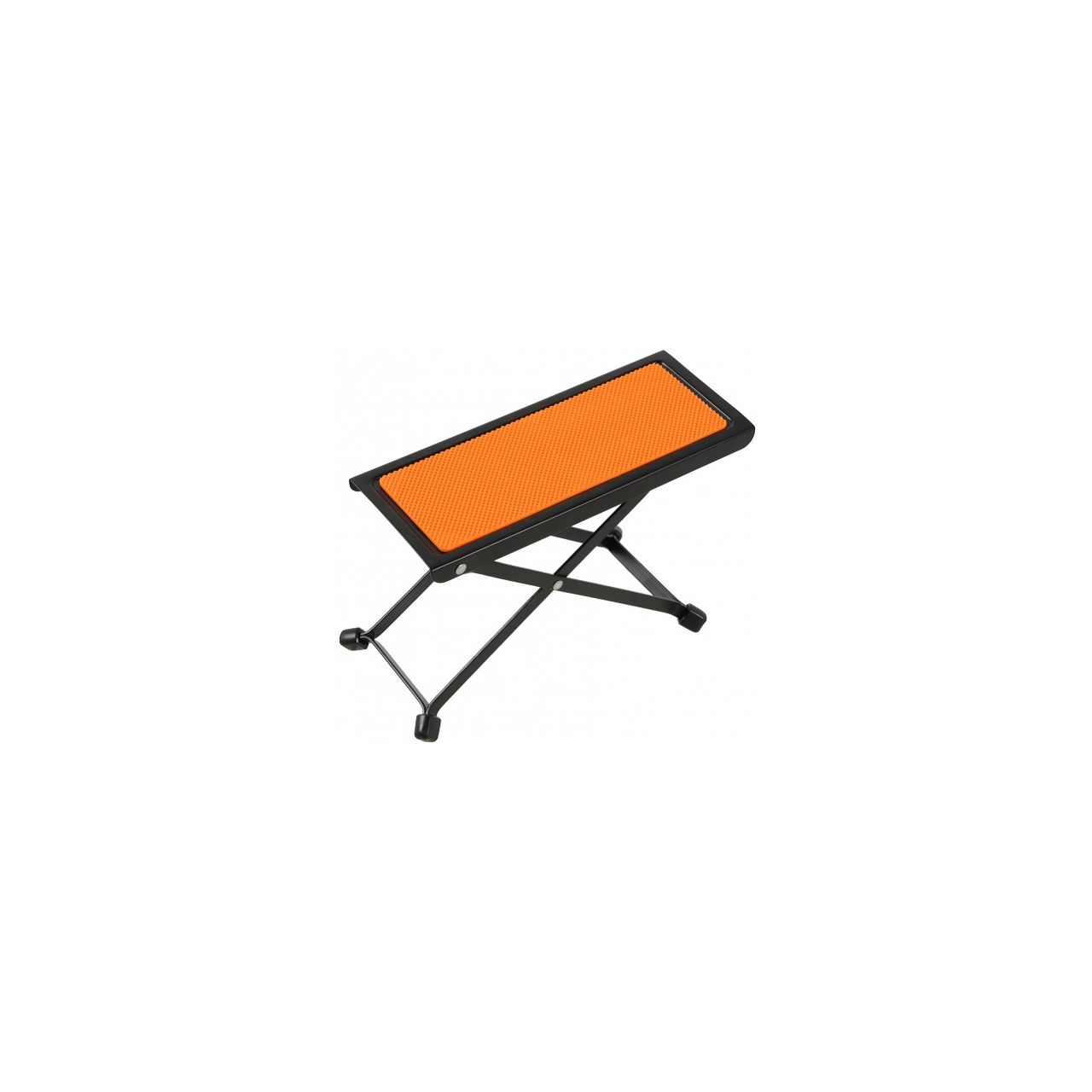 Gitarrenfußbank orange
