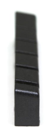Black TUSQ XL PT-6000-L0 - Slotted Jumbo Guitar Nut (44 mm)