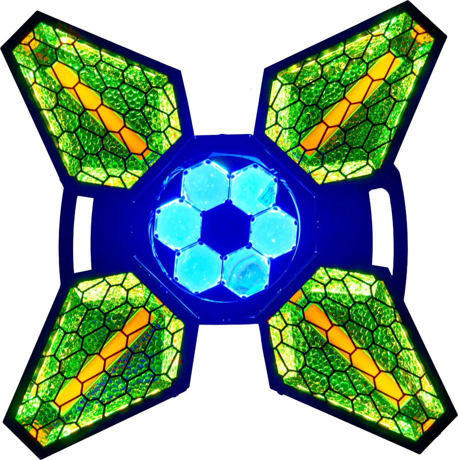 Algam lighting Vintage-Flower Rotierender LED-Multieffekt  