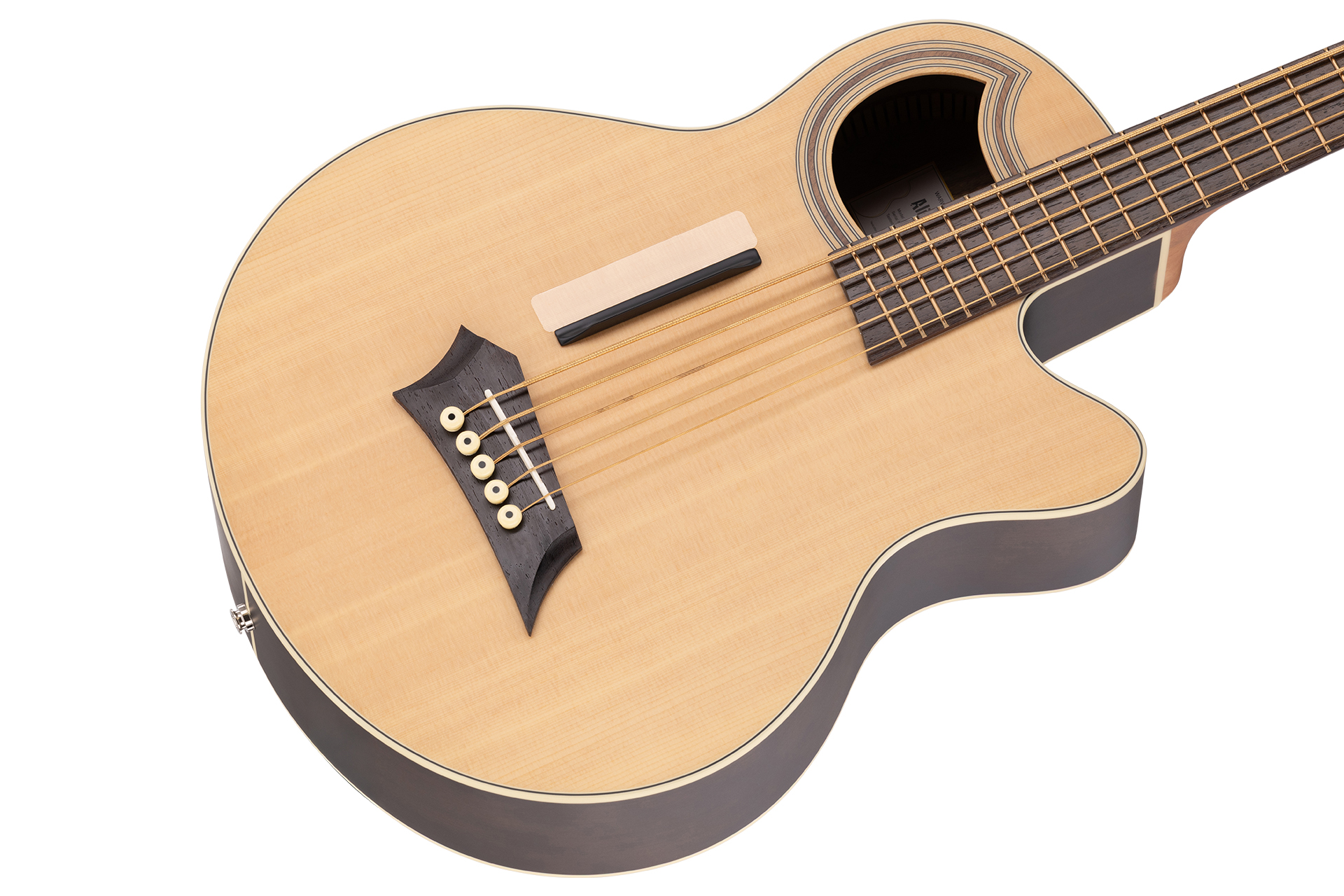 Alien Deluxe, 5-String - Natural Transparent Satin 