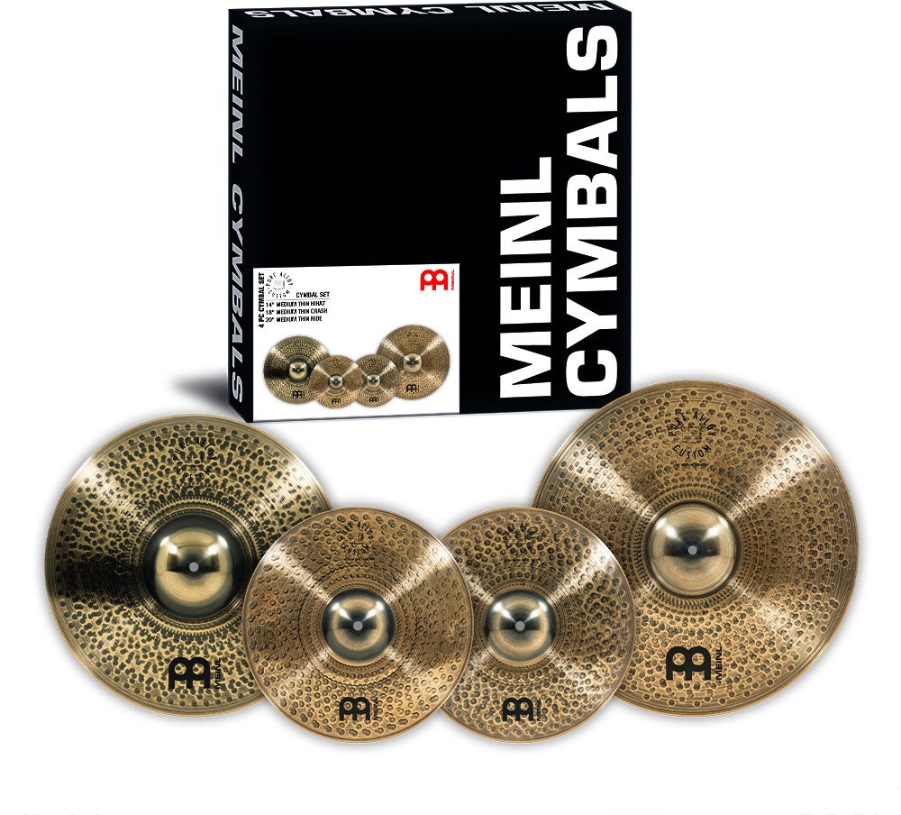 Pure Alloy Custom Cymbal Set - 14” / 18” / 20"
