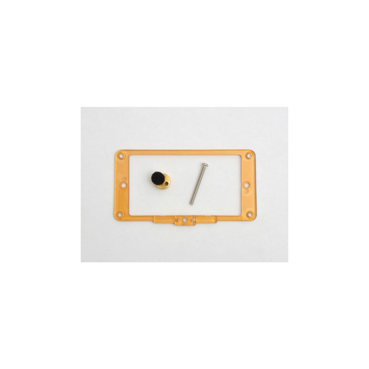 PMD4G 3-Step Pickuprahmen, Hals, gold-plexi