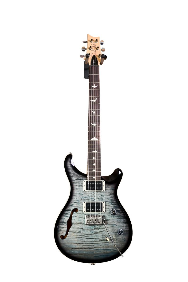 CE 24 Semi-Hollow Faded Blue Smokeburst